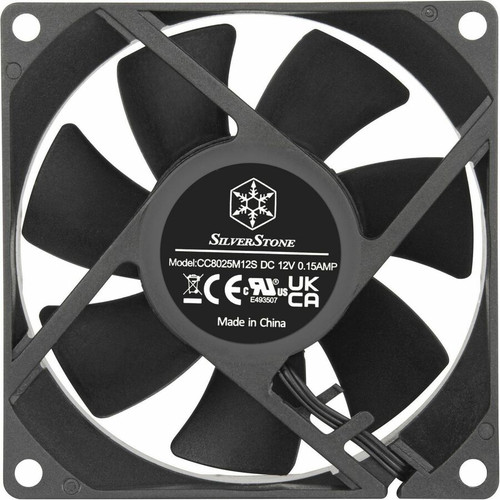 SilverStone FN80 - 3.15" (80 mm) Maximum Fan Diameter - 1 x Fan(s) - 27.81 CFM (47.25m³/h) Maximum Airflow - 2000 rpm - Hydraulic - 3 (Fleet Network)