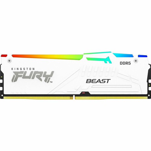 Kingston FURY Beast 32GB (2 x 16GB) DDR5 SDRAM Memory Kit - For Motherboard - 32 GB (2 x 16GB) - RGB - DDR5-5200/PC5-41600 DDR5 SDRAM (Fleet Network)