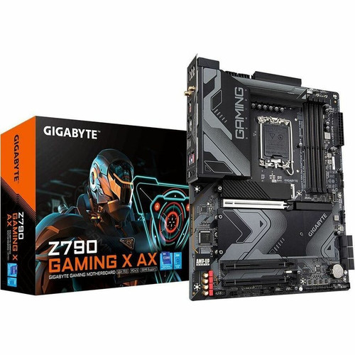 Gigabyte Z790 GAMING X AX6 Gaming Desktop Motherboard - Intel Z790 Chipset - Socket LGA-1700 - ATX - Core, Pentium Gold, Celeron - 192 (Fleet Network)