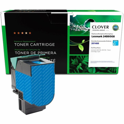 CIG Remanufactured Laser Toner Cartridge 24B6008 - Cyan Each - 3,000 Pages (Fleet Network)