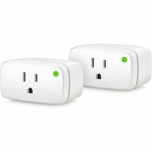 Eve Smart Plug - 1 x AC Power Plug - 1 x AC Power Receptacle - 120 V AC / 15 A - Google Assistant, Siri, Alexa, Apple HomeKit (Fleet Network)
