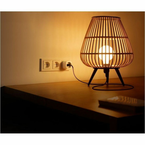 Eve Smart Plug - 1 x AC Power Plug - 1 x AC Power Receptacle - 120 V AC / 15 A - Google Assistant, Siri, Alexa, Apple HomeKit (10037873)