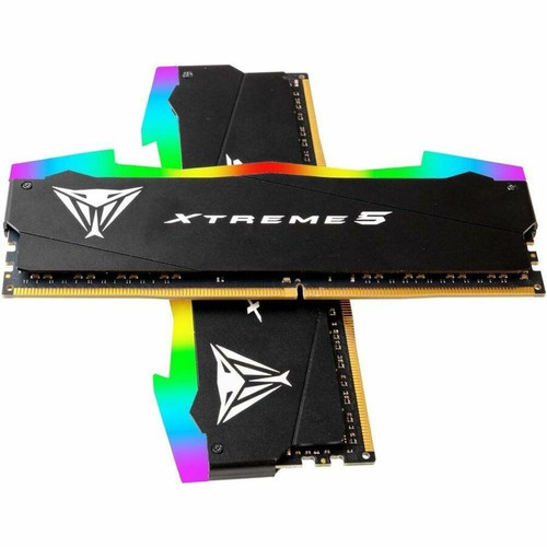 VIPER Xtreme 5 32GB (2 x 16GB) DDR5 SDRAM Memory Kit - 32 GB (2 x 16GB) - RGB - DDR5-7600/PC5-60800 DDR5 SDRAM - 7600 MHz - CL36 - V - (PVXR532G76C36K)