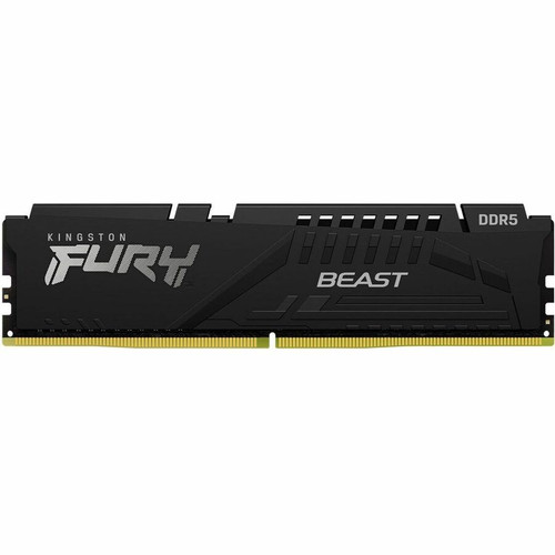 Kingston 64GB (4x16GB) DDR5 6000MT/s CL40 FURY Beast Black XMP - For Motherboard - 64 GB (4 x 16GB) - DDR5-6000/PC5-48000 DDR5 SDRAM - (Fleet Network)
