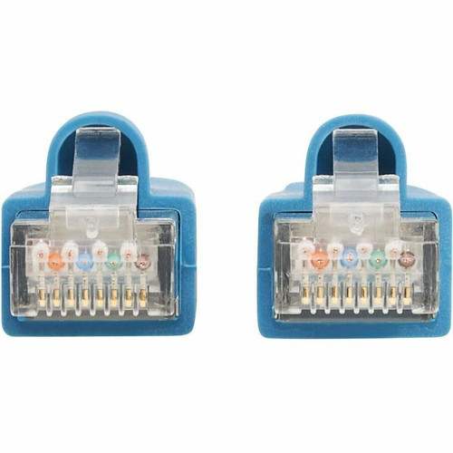 Tripp Lite series Cat8 40G Snagless SSTP Ethernet Cable (RJ45 M/M), PoE, LSZH, Blue, 2 m (6.6 ft.) - 6.6 ft (2.01 m) Category 8 Cable (N272L-F02M-BL)