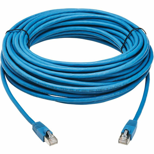 Tripp Lite series N272L-F15M-BL Cat.8 SSTP Network Cable - 49.2 ft (15 m) Category 8 Network Cable for Network Device, Server, Switch, (N272L-F15M-BL)