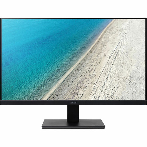 Acer Vero V7 V247YU E 24" Class WQHD LED Monitor - 16:9 - Black - 23.8" Viewable - In-plane Switching (IPS) Technology - LED Backlight (Fleet Network)