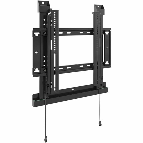 Chief Mounting Bracket for Display, Wall Mount - Black - Height Adjustable - 43" to 65" Screen Support - 125 lb (56699.05 g) Load (Fleet Network)