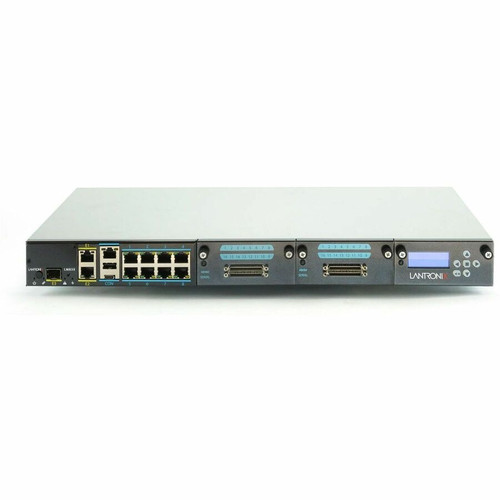 Lantronix Lantronix 40-Port LM83X - FIPS Certified - 250 GB - Twisted Pair - 3 Total Expansion Slot(s) - 3 x Network (RJ-45) - 2 x USB (Fleet Network)