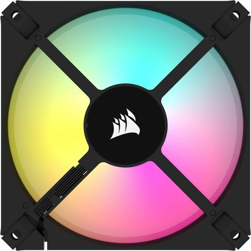 Corsair iCUE AR120 Digital RGB 120 Mm PWM Fan Single Pack White Diameter Maximum CFM S X CO-9050166-WW