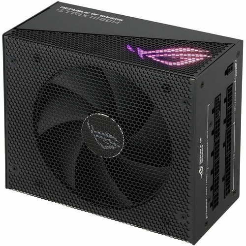 Asus ROG Strix Internal Gaming Power Supply Black With Multi Rail DC Outputs Input AC SB V ROG-STRIX-1000G-AURA-GAM