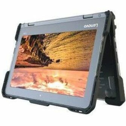 Rugged Hard Shell Case for Lenovo 300e 300w and 500e 500w Gen 3 Chrome and Windows w Stylus Cutout - LAP7898 LAP7898