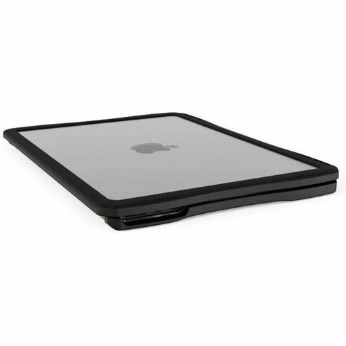 UZBL Rugged Hard Shell Case for Apple MacBook Air 13.6" M2 / M3 - For Apple MacBook Air - Black, Transparent - Drop Resistant, Scratch (Fleet Network)