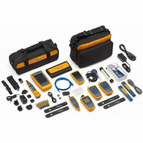 Fluke Networks LIQ-KIT-FTK1475 Cable Analyzer - Cable Testing - AAA - Battery Included - Battery Rechargeable - Lithium Ion (Li-Ion) (Fleet Network)
