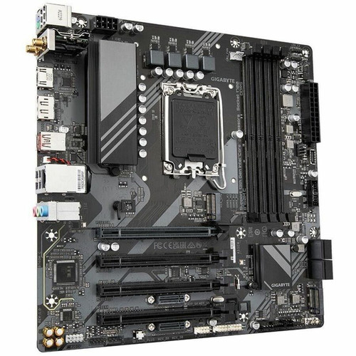 Gigabyte Micro ATX Ultra Durable Motherboard With Intel Chipset And LGA 1700 Socket For Core Series CPUs B760M C B760M C B760M C B760M C