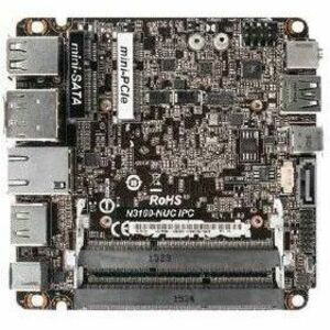 ASRock N3710-NUC IPC Single Board Computer Motherboard - Intel Chipset - Socket - NUC - 16 GB DDR3L SDRAM Maximum RAM - DIMM, SoDIMM - (Fleet Network)