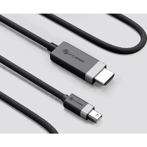 Alogic Fusion 4K Mini DisplayPort to HDMI ACTIVE Cable - 6.6 ft (2 m) HDMI/Mini DisplayPort A/V Cable for Notebook, Computer, TV, - 1 (FUMDPHD2-SGR)