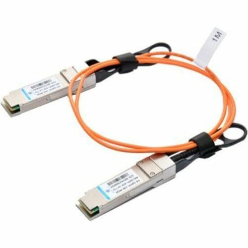 ECI Networks QSFP28 to QSFP28 100GBase Active Optical Cable (AOC) 5-meter, Passive - 16.4 ft Fiber Optic Network Cable for Network - 1 (EN-Q28AOC-5M)
