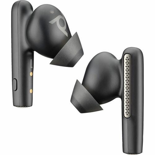 Poly Ear Bud Replacement Set Black Two Piece Comfortable Fit 8L649AA