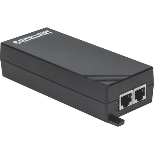 Intellinet 561518 Gigabit High-Power PoE+ Injector - 30W - 48V DC Output - 120/230V AC Input - 1x Gigabit PoE Port