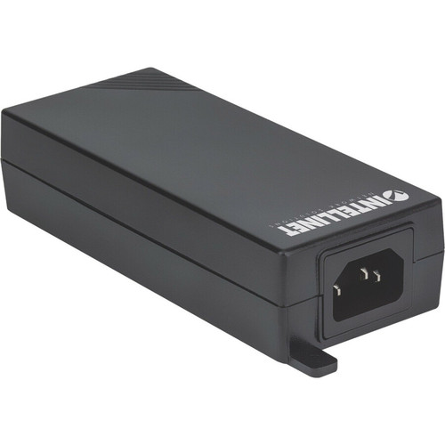 Intellinet 561518 Gigabit High-Power PoE+ Injector - 30W - 48V DC Output - 120/230V AC Input - 1x Gigabit PoE Port