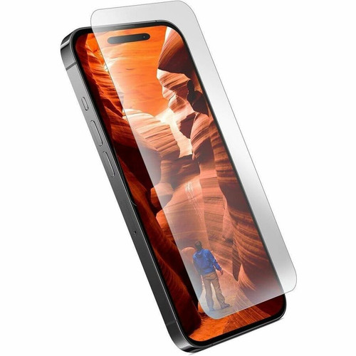 STM Goods XD Glass for iPhone 16 and 15 Series Clear - For 6.1" (154.94 mm) OLED iPhone 15, iPhone 16 - Drop Resistant, Crush Scratch (Fleet Network)