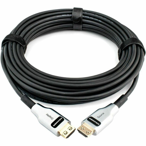 Kramer Certified Ultra High-Speed HDMI Optic Hybrid Cable - LSHF - 66 ft (20.12 m) Hybrid Fiber Optic A/V Cable for Audio/Video Device (Fleet Network)
