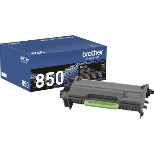 Brother TN850 Original Toner Cartridge - Laser - High Yield - 8000 Pages - Black - 1 Each (Fleet Network)