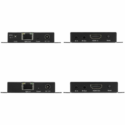 SIIG HDMI Extender With IR And EDID Support For Long Range Low Latency Transmission Device Nearly Output Input Zero Ft Mm To Up CE-H27L11-S1