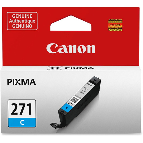 Canon CLI-271C Original Ink Cartridge - Inkjet - 311 Pages - Cyan (Fleet Network)