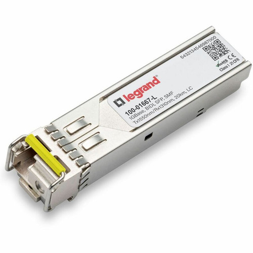 Ortronics Calix SFP Module - For Optical Network, Data Networking - 1 x LC Duplex 1000Base-BX Network - Optical Fiber - Single-mode - (Fleet Network)