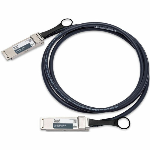 Approved Networks 40GBASE QSFP+ Passive DAC Cable (QSFP+ to QSFP+) - 4.9 ft Twinaxial Network Cable for Network Device - First End: 1 (Fleet Network)