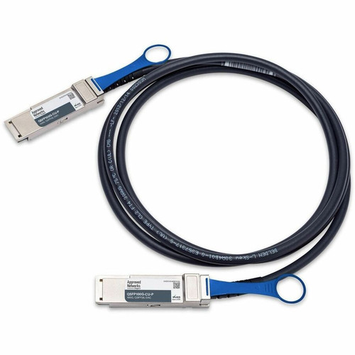 Approved Networks 100GBASE QSFP28 Passive DAC Cable (QSFP28 to QSFP28) - 3.3 ft Twinaxial Network Cable for Network Device - First 1 x (Fleet Network)
