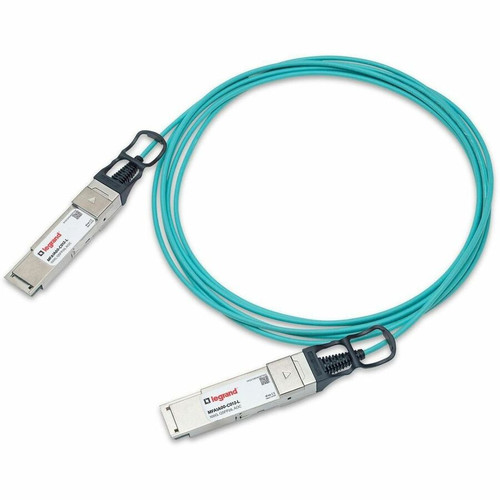 Ortronics Fiber Optic Network Cable - 39.4 ft (12 m) Fiber Optic Network Cable for Network Device - First End: 1 x QSFP28 Network - 1 (Fleet Network)