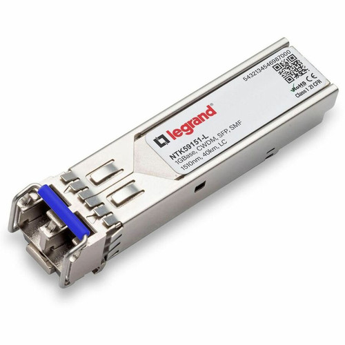 Ortronics Ciena SFP Module - For Optical Network, Data Networking - 1 x LC Duplex 1000Base-CWDM Network - Optical Fiber - Single-mode (Fleet Network)