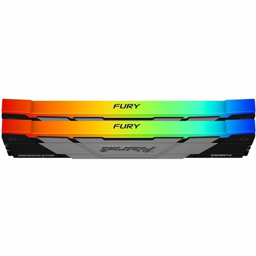 Kingston FURY Renegade 16GB (2 x 8GB) DDR4 SDRAM Memory Kit - For Motherboard - 16 GB (2 x 8GB) - RGB - DDR4-4266/PC4-34100 DDR4 SDRAM (KF442C19RB2AK2/16)