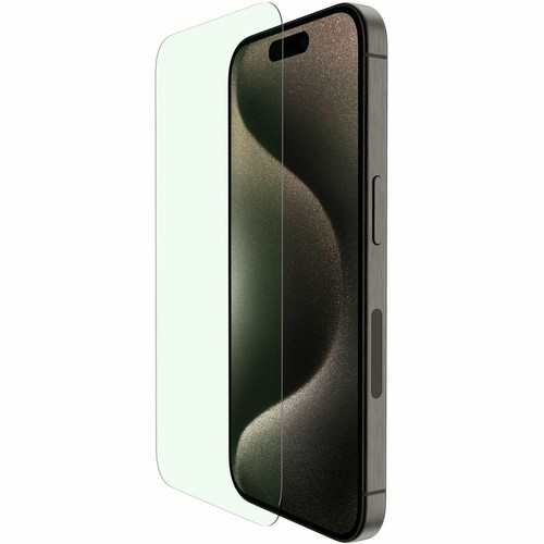 Belkin ScreenForce UltraGlass 2 Blue Light Filter Screen Protector for iPhone 15 Pro Transparent - For OLED iPhone 15 Pro - Impact - - (Fleet Network)