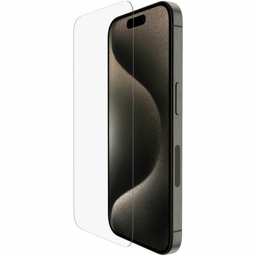 Belkin ScreenForce TemperedGlass Treated Screen Protector for iPhone 15 Pro Transparent - For OLED iPhone 15 Pro - Scratch Resistant, (Fleet Network)