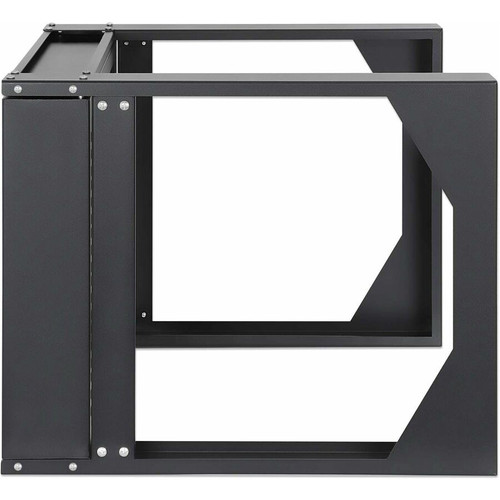 Manhattan 19 Inch Wall Mount Open Frame Network Rack Front-hinged Swing For Equipment Server Patch Panel Switch 716178