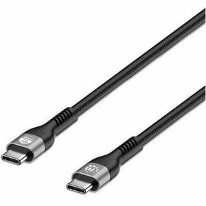 Manhattan USB 2.0 Type-C EPR Charging Cable 240 W / PD 3.1 - 6.6 ft (2 m) USB-C Data Transfer Cable for USB Charger, Notebook, MacBook (Fleet Network)