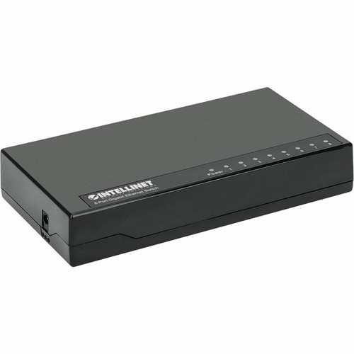 Intellinet 8-Port Gigabit Ethernet Switch - 8 Ports - Gigabit Ethernet - 10/100/1000Base-T - 2 Layer Supported - 4 W Power Consumption (Fleet Network)