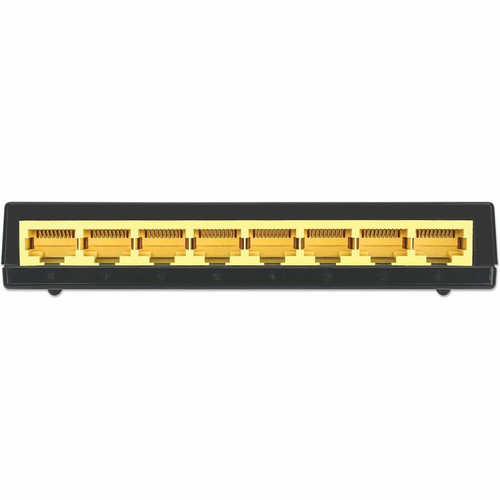 Intellinet 8-Port Gigabit Ethernet Switch - 8 Ports - Gigabit Ethernet - 10/100/1000Base-T - 2 Layer Supported - 4 W Power Consumption (561754)