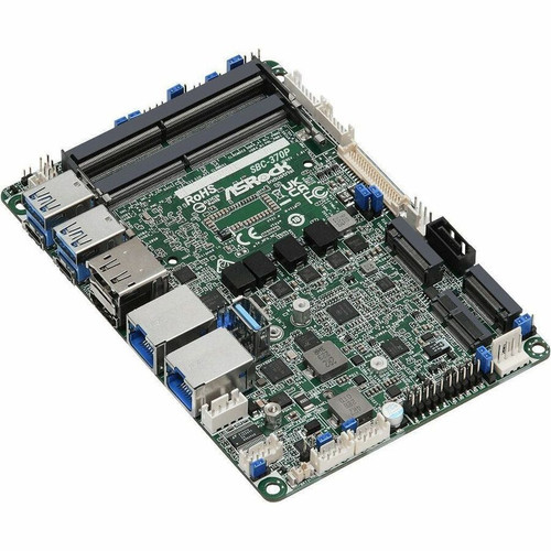 ASRock SBC-370P Industrial Motherboard - Intel Chipset - 3.5" SBC - Core i7, Core Processor Supported - 64 GB DDR4 SDRAM Maximum RAM - (Fleet Network)