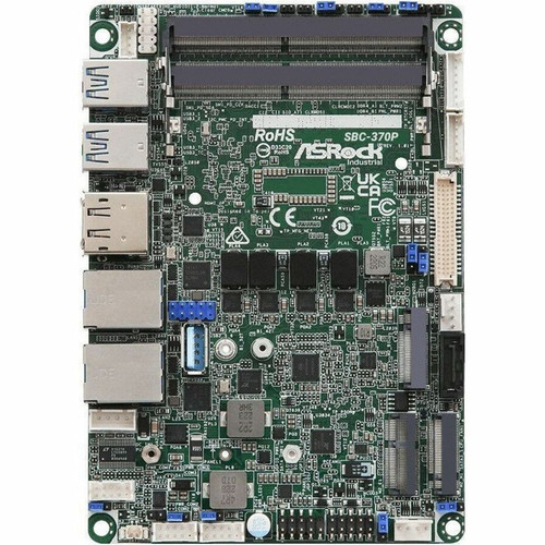 ASRock 3.5 Inch Industrial Single Board Computer Motherboard With Intel Chipset Supporting Core And Processors Up To 64 GB DDR4 SBC-370P