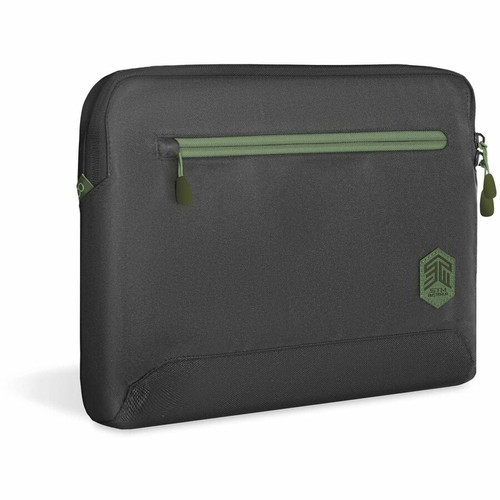 STM Goods Carrying Case (Sleeve) for 15" to 16" Apple MacBook Pro - Black - 300D Polyester Body - 11" (279.40 mm) Height x 15.75" mm) (Fleet Network)