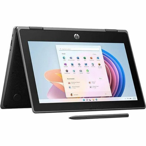 HP Pro x360 Fortis G11 11.6" Touchscreen Rugged Convertible 2 in 1 Notebook - HD - Intel N-Series 13th Gen N100 - 4 GB - 128 GB Flash (Fleet Network)