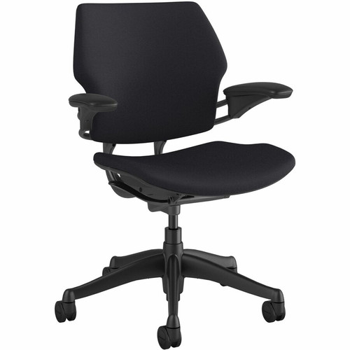 Humanscale Freedom Task Chair - Graphite Seat Color - Foam Seat Material - Graphite Back Color - Graphite Frame Color - 5-star Base - (Fleet Network)