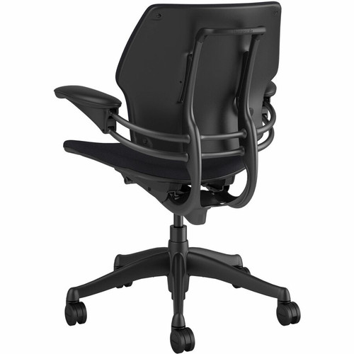 Humanscale F111GCF12XFSSNSC Freedom Task Chair - Graphite Foam Seat & Back - 5-Star Base - Adjustable Arms & Back - 400 lb Capacity
