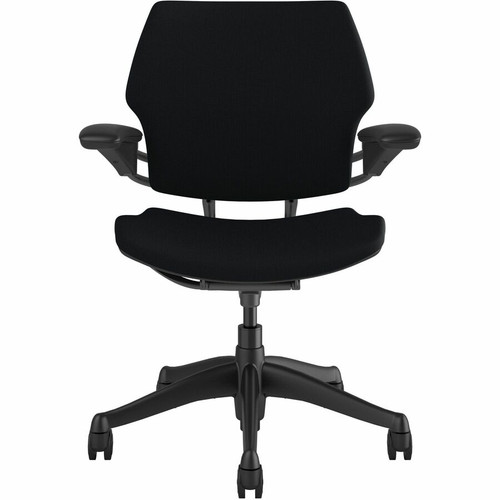 Humanscale Freedom Task Chair Configurator - Black Seat Color - Foam Seat Material - Graphite Frame Color - 5-star Base - Black - Foam (Fleet Network)