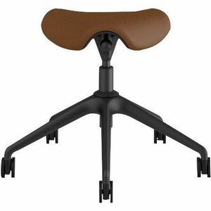 Humanscale Active Pony - Saddle Seat Color - Foam Seat Material - 5-star Base - Graphite - Leather (Fleet Network)